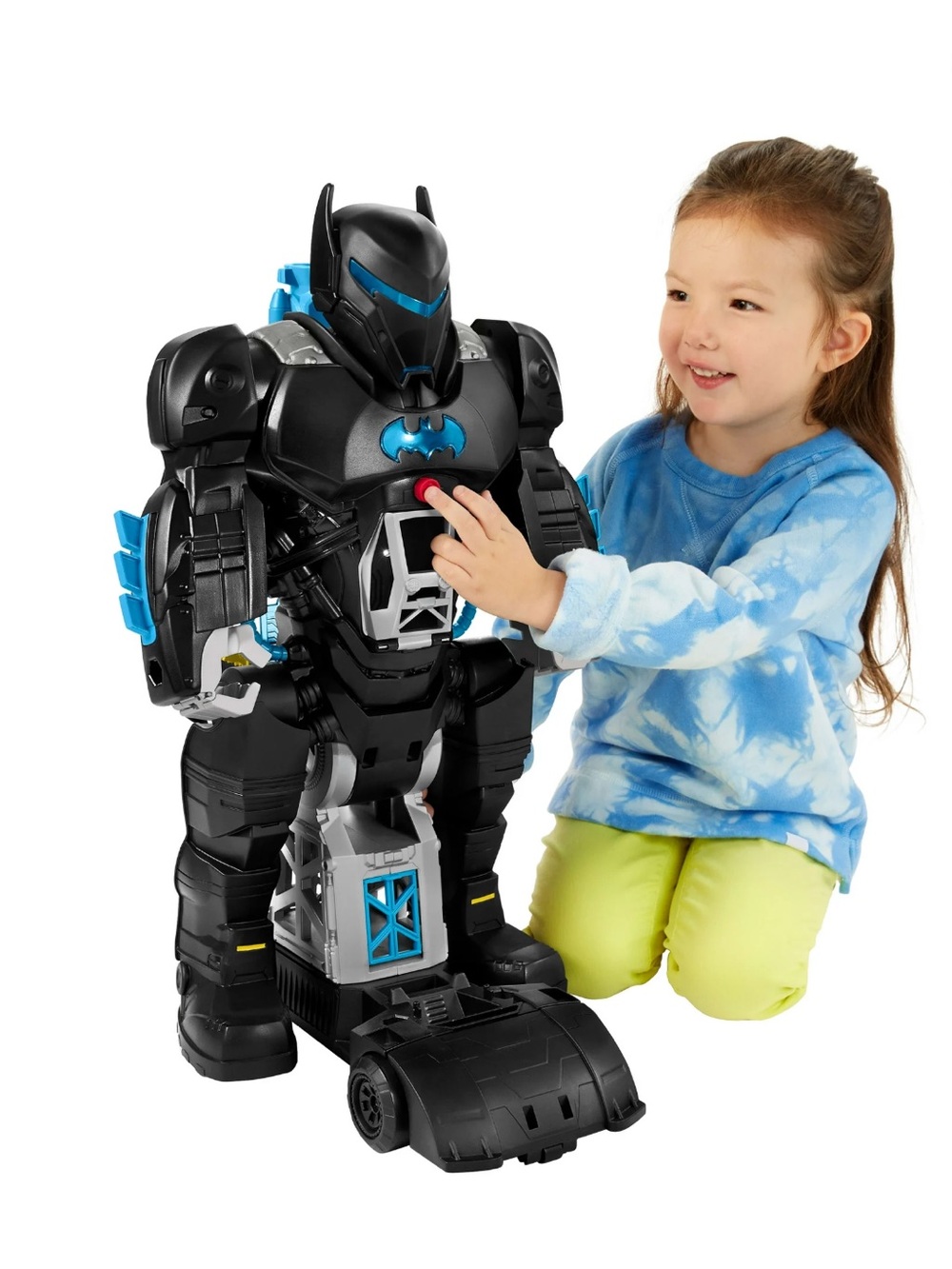 Imaginext DC Super Friends Bat-Tech Batbot Batman with Lights & Sounds